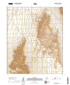 Mockingbird Gap 2020 topographic map thumbnail