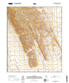 Mockingbird Gap SE 2020 topographic map thumbnail