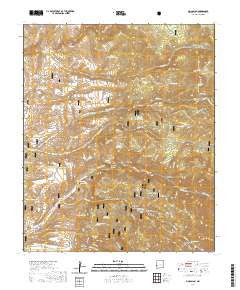 Mogollon 2020 topographic map thumbnail