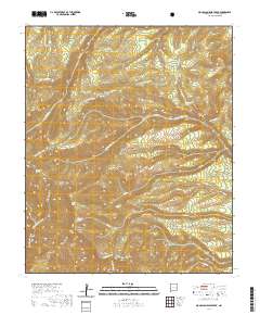 Mogollon Baldy Peak 2020 topographic map thumbnail