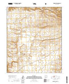 Mojonera Canyon 2020 topographic map thumbnail