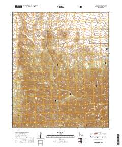 Monica Saddle 2020 topographic map thumbnail