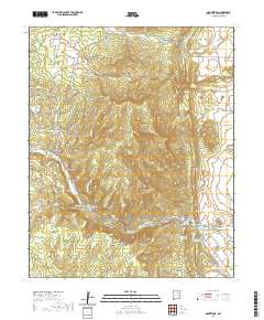 Montezuma 2020 topographic map thumbnail