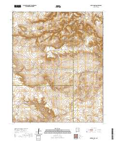 Potrillo Hill 2020 topographic map thumbnail