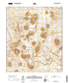 Potrillo Peak 2020 topographic map thumbnail