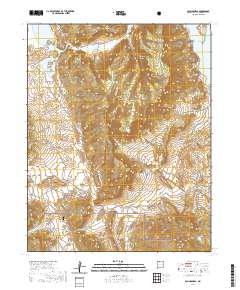 Pounds Mesa 2020 topographic map thumbnail