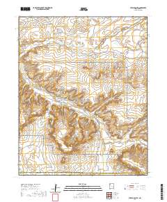 Pueblo Bonito 2020 topographic map thumbnail