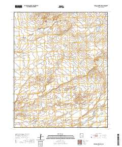 Pueblo Bonito NW 2020 topographic map thumbnail