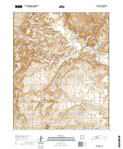 Puerco Dam 2020 topographic map thumbnail