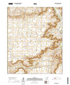 Puerto Creek 2020 topographic map thumbnail