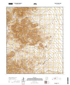 Pyramid Peak 2020 topographic map thumbnail