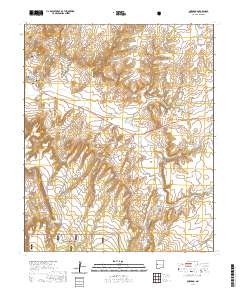Quemado 2020 topographic map thumbnail