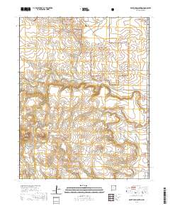Rabbit Ear Mountain 2020 topographic map thumbnail