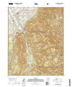 Ranchos De Taos 2020 topographic map thumbnail