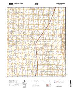 Rattlesnake Canyon 2020 topographic map thumbnail