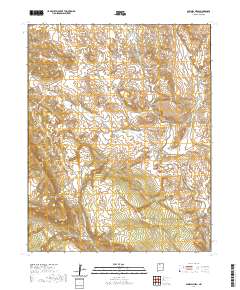 Sawmill Mesa 2020 topographic map thumbnail