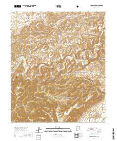 Serpentine Bends 2020 topographic map thumbnail
