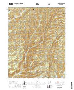Seven Springs 2020 topographic map thumbnail