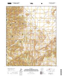 Salvation Peak 2020 topographic map thumbnail