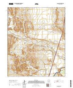 San Acacia 2020 topographic map thumbnail