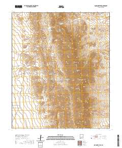 San Andres Peak 2020 topographic map thumbnail