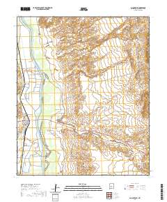 San Antonio 2020 topographic map thumbnail