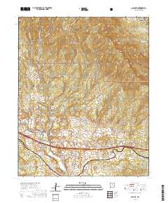 San Jose 2020 topographic map thumbnail