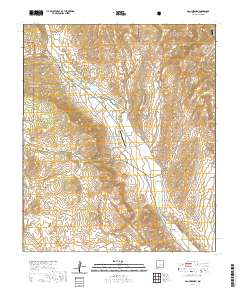 San Lorenzo 2020 topographic map thumbnail