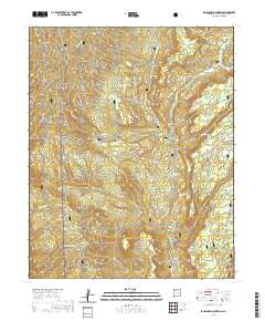 San Miguel Mountain 2020 topographic map thumbnail