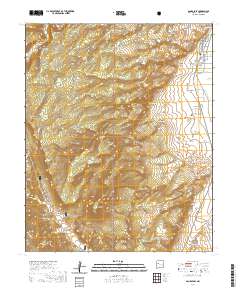 San Rafael 2020 topographic map thumbnail