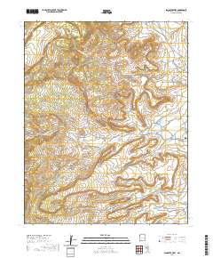 Sanostee West 2020 topographic map thumbnail
