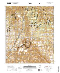 Santa Rita Mine 2020 topographic map thumbnail