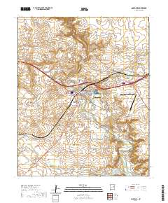 Santa Rosa 2020 topographic map thumbnail