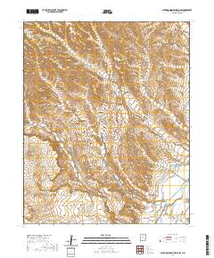 Santo Domingo Pueblo SW 2020 topographic map thumbnail