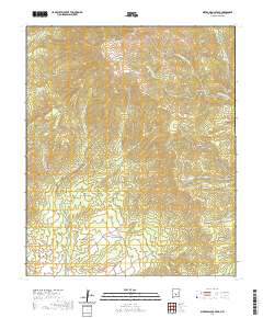 Sierra Blanca Peak 2020 topographic map thumbnail