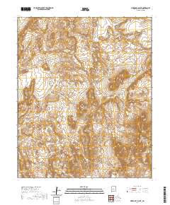 Sierra De La Cruz 2020 topographic map thumbnail