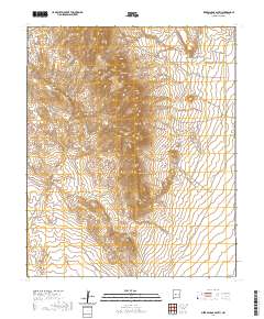 Sierra Larga South 2020 topographic map thumbnail