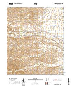 Sixteenmile Draw East 2020 topographic map thumbnail