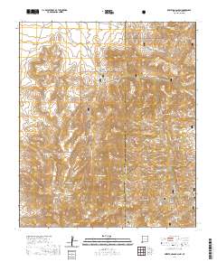 Skeleton Canyon 2020 topographic map thumbnail