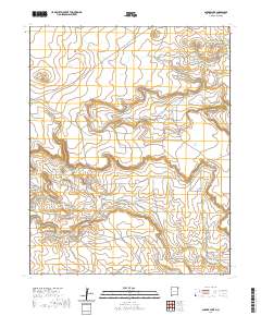 Snyder Lake 2020 topographic map thumbnail