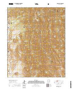 South Baldy 2020 topographic map thumbnail