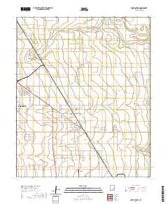 South Spring 2020 topographic map thumbnail