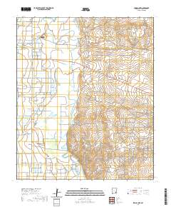 Spring Lake 2020 topographic map thumbnail