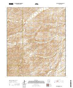 Strychnine Draw 2020 topographic map thumbnail