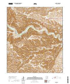 Sunset 2020 topographic map thumbnail