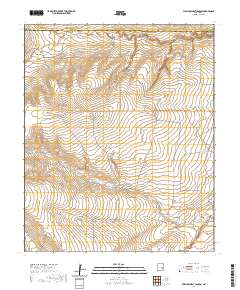 Swallow Nest Canyon 2020 topographic map thumbnail