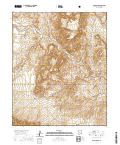 Table Mountain 2020 topographic map thumbnail