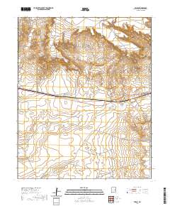 Taiban 2020 topographic map thumbnail