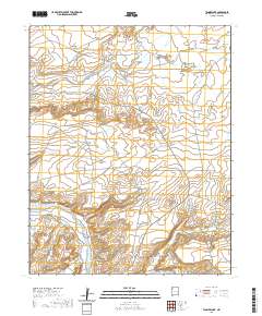 Tanner Lake 2020 topographic map thumbnail