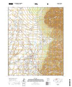 Taos 2020 topographic map thumbnail